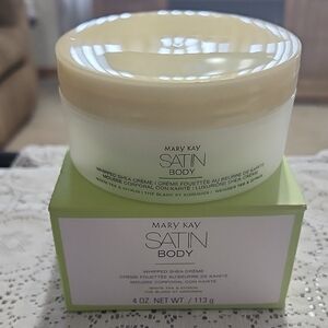Mary Kay Satin Body Whipped Shea Creme 4 oz